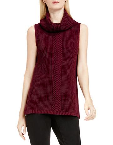 Two By Vince Camuto Sleeveless Cable Stitch Sweater