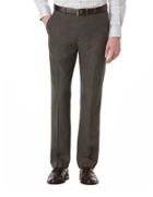 Perry Ellis Big And Tall Twill Striped Suit Pants