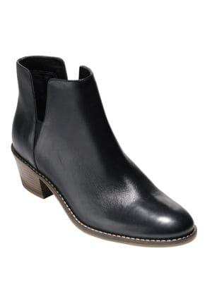 Cole Haan Grand Os Abbot Leather Booties