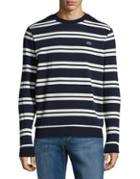 Lacoste Striped Cotton Sweatshirt