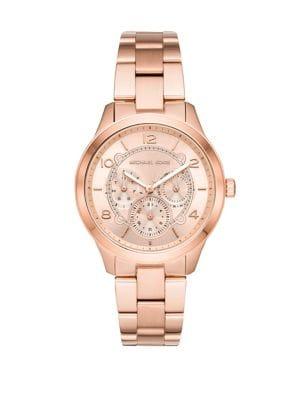 Michael Kors Runway Stainless Steel Chronograph Bracelet Watch