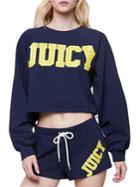 Juicy By Juicy Couture Cropped Logo Sweatshirt
