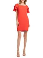 Trina Turk The Tourist Tiered-sleeve Sheath Dress