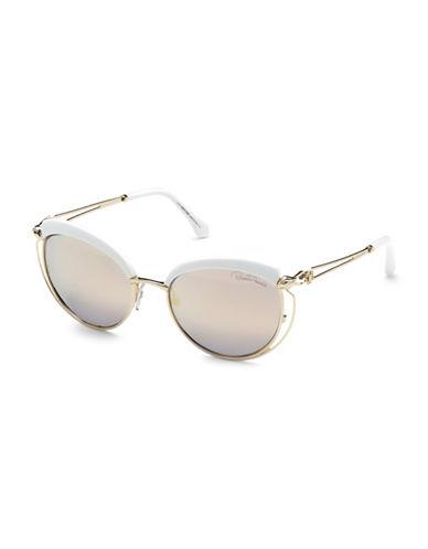 Roberto Cavalli 56mm Round Sunglasses