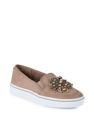 Anne Klein Zymone Embellished Sneakers