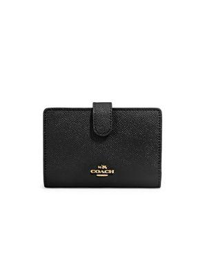 Coach Logo Bi-fold Leather Wallet