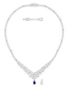 Louison Rhodium-plated And Swarovski Crystal Statement Necklace