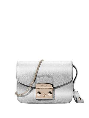 Furla Metropolis Leather Mini Crossbody Bag
