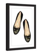 Marmont Hill Black Flats Framed Print
