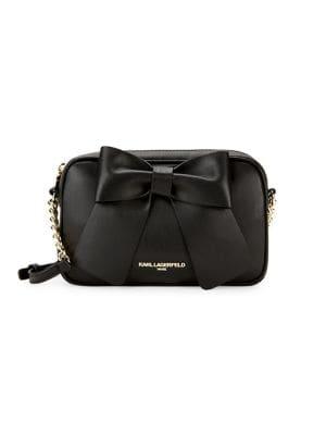 Karl Lagerfeld Paris Bow Tie Crossbody Bag