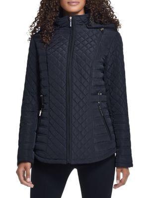Gallery Quilted Hooded Jacket