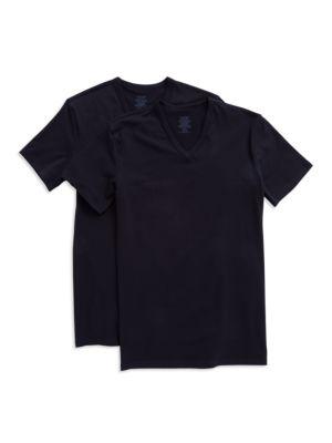 Calvin Klein 2-pack Classic-fit Cotton Stretch V-neck Tees