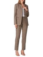 Tahari Arthur S. Levine Two-piece Plaid Pant Suit
