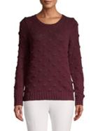 Vince Camuto Textured Cotton Sweater