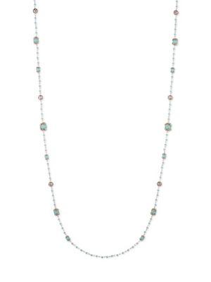 Marchesa Crystal Strandage Necklace