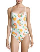 Kate Spade New York Floral-print One-piece Swimsuit
