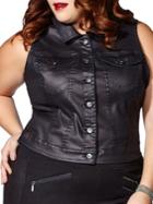 Mblm By Tess Holliday Button-down Vest