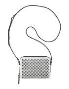 Nine West Ania Perforated Faux Leather Crossbody