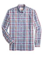 Brooks Brothers Red Fleece Garment-dye Plaid Button-down Shirt
