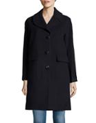 Kate Spade New York Wool-blend Button-front Coat