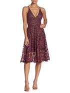 Dress The Population Ophilia Lace A-line Midi Dress