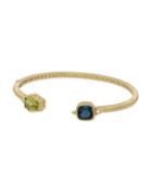 Ripka Boca 14k Yellow Gold & Multi-stone Cuff Bracelet