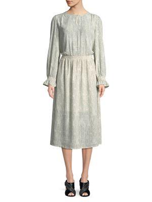 Vero Moda Printed Midi Dress