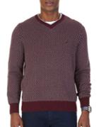 Nautica Birdseye Cotton Sweater