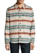 Tommy Bahama Pendleton Island Serape Striped Wool Button-down Shirt