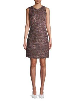 Sam Edelman Rainbow Sleeveless Shift Dress