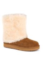 Ugg Patten Shearling And Suede Boots