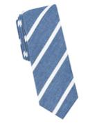 Penguin Adriano Striped Cotton Tie