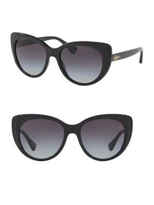Ralph By Ralph Lauren Eyewear Gradient 55mm Butterfly Sunglasses