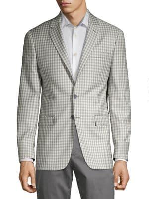 Lauren Ralph Lauren Gingham Wool Sportscoat