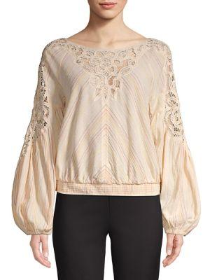 Free People Floating Memories Blouse