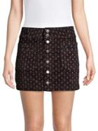 Free People Joani Cord Mini Skirt