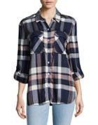 Two By Vince Camuto Plaid Flannel Shirt