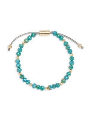 Sole Society Chrysocolla Slider Bracelet