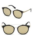 Guess 52mm Oval Sunglasses