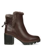 Naturalizer Valene Faux Fur-trim Booties