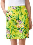 Tommy Bahama Humming A Bloom Linen Skirt