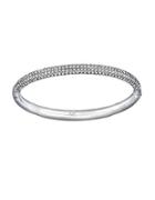 Swarovski Crystallized Stainless Steel Bangle Bracelet
