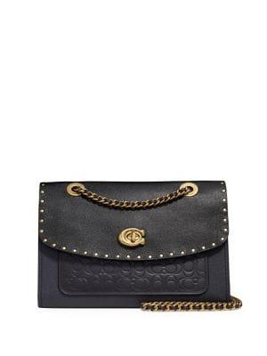 Coach Parker Rivets Shoulder Bag