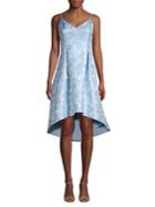 Aidan By Aidan Mattox Floral A-line Dress