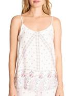 Pj Salvage Paisley Scoop Neck Camisole