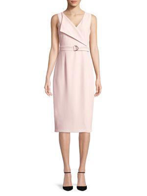 Adrianna Papell Cameron Textured Woven Sheath Dress