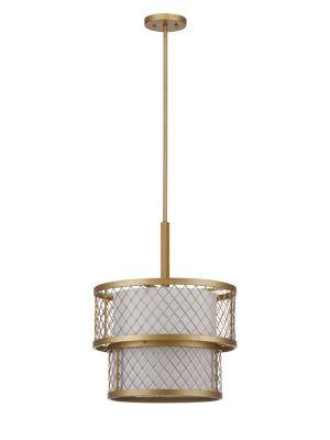 Safavieh 17-inch Evie Antique 6 Light Mesh Adjustable Pendant
