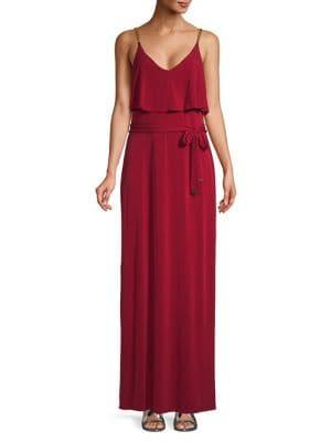 Michael Michael Kors Chain Strap Maxi Dress