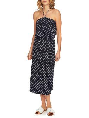 1.state Cinched Halter Midi Dress