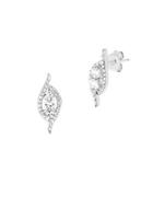 Lord & Taylor Marquise Together Cubic Zirconia & Sterling Silver Earrings